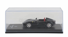 Edicola Ferrari Monza Sp2 2018 - Con Vetrina - With Showcase 1:64 Nová Černá Daytona Met