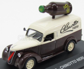 Edicola Fiat 1100 Elr Van 1951 - Chinotto Neri 1:43 Hnědá Barva Ivory