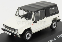 Edicola Fiat 127 Amico Soft-top Closed 1980 - Con Vetrina - With Showcase 1:43 Bílá Černá