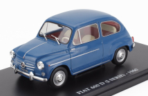 Edicola Fiat 600d 1-series 1960 - Con Vetrina - With Showcase 1:24 Blue