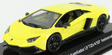 Edicola Lamborghini Aventador Lp720-4 50th Anniversary 2013  - Con Vetrina - With Showcase 1:43 Žlutá