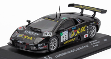 Edicola Lamborghini Murcielago R-gt 6.0l V12 Team Jloc Isao Noritake N 53 24h Le Mans 2007 Koji Yamanishi - Atsushi Yogo - Marco Apicella 1:43 Black