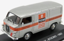 Edicola Lancia Jolly Van Bticino 1963 1:43 Stříbrná Oranžová