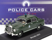 Edicola Mercedes benz 180d Polizei 1953 1:43 Tmavě Zelená