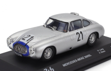 Edicola Mercedes benz 300sl 3.0l S6 Team Daimler-benz A.g. N 21 Winner 24h Le Mans 1952 Hermann Lang - Fritz Riess 1:43 Stříbrná Modrá