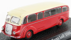 Edicola Mercedes benz Lp3500 Autobus 1935 - Damage Display Box 1:72 Červený Krém