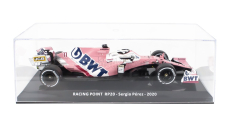Edicola Mercedes bwt F1  Rp20 Team Sportpesa Racing Point N 11 Season 2020 Sergio Perez - Con Vetrina - With Showcase 1:24 Matt Pink Blue