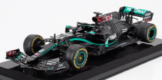 Edicola Mercedes gp F1  W11 Eq Performance Team Amg Petronas Motorsport N 44 World Champion Season 2020 Lewis Hamilton - Blister Box 1:24 Černá Zelená