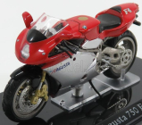 Edicola Mv agusta 750 F4 - Damage Display Box 1:24 Červená Stříbrná