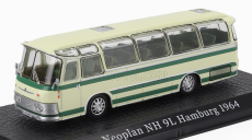 Edicola Neoplan Nh9l Autobus Hamburg 1964 - Damage Display Box 1:72 Krémově Zelená