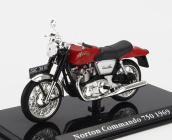Edicola Norton Commando 750 1969 1:24 Červená Černá