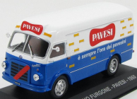 Edicola Om fiat Leoncino Furgone Van Pavesi 1960 1:43 Bílá Modrá