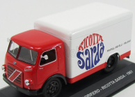 Edicola Om fiat Leoncino Truck Frigo Ricotta Sarda 1961 1:43 Červená Bílá