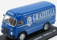 Edicola Om fiat Leoncino Truck Furgone Van 1964 - Graziella La Bicicletta Pieghevole 1:43 Blue