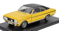 Edicola Opel Commodore A Gs/e Coupe 1970 - Con Vetrina - With Showcase 1:24 Žlutá Černá