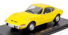 Edicola Opel Gt 1900 Coupe 1968 - Con Vetrina - With Showcase 1:24 Žlutá