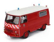 Edicola Peugeot J7 Van Fire Engine 1969 1:43 Červená Bílá
