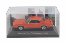 Edicola Pontiac Gto The Judge Coupe 1969 - Con Vetrina - With Showcase 1:43 Red