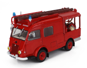 Edicola Renault 1000kg Tanker Truck Fire Engine 1965 1:43 Red