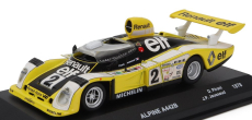 Edicola Renault Alpine A442b 2.0l Turbo V6 Team Renault Sport N 2 Winner 24h Le Mans 1978 Didier Pironi - Jean Pierre Jaussaud 1:43 Žlutá Bílá Černá