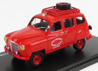 Edicola Renault Colorale Pompiers Break 4x4 Service Departemental D'incendie Et De Secours De La Vendee 1955 1:43 Red