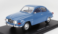 Edicola Saab 96 V4 1970 - Con Vetrina - With Showcase 1:24 Blue
