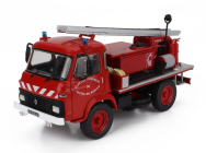 Edicola Saviem Tp3 Truck Fire Engine Saints En Puisaye 1972 1:43 Red