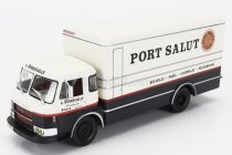 Edicola Saviem Without Card Box - Senza Scatola - Jm200 Truck G.bonnevialle Transports Port Salut 2-assi 1963 1:43 Cream Black