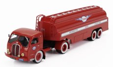 Edicola Somua Jl17 Truck Tanker Truck Esso Produits Aviation 1955 - Without Card Box 1:43 Red