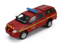 Edicola Toyota Hilux Pick-up Closed Meurthe & Moselle Fire Engine 2014 1:43 Červená Žlutá