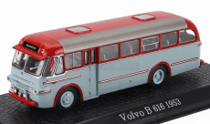 Edicola Volvo B616 Autobus 1953 - Damage Display Box 1:72 Červená Světle Modrá