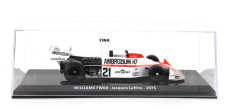 Edicola Williams F1  Fw04 N 21 Season 1975 Jacques Laffite - Con Vetrina - With Showcase 1:24 Červená Bílá