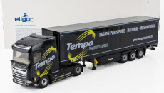 Eligor DAF Xg+ Truck Telonato Tempo 2023 1:43 Black