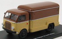 Eligor Om fiat Leoncino Truck - Carni Macellate 1:43 Béžově Hnědá