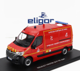Eligor Renault Master Van Vec Bspp Vehicule Equipe Cynotechnique Sapeurs Pompiers De Paris 2019 1:43 Red