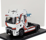 Eligor Renault T-line High Turbo Leader Tractor Truck 2-assi 2021 1:43 Bílá Hnědá Oranžová Šedá