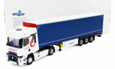 Eligor Renault T520 Truck Telonato Chanet Transports 2021 1:43 Bílá Modrá
