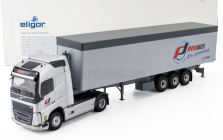 Eligor Volvo Fh 460 Truck Cassonato Bougis Transports 2020 1:43 Grey