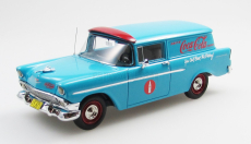 Esval model Chevrolet 150 Van Coca-cola 1956 1:43 Modrá Červená