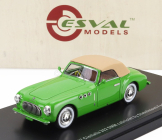 Esval model Cisitalia 202 Sc Stabilimenti Farina Cabriolet Closed 1947 1:43 Zelený Krém