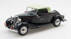 Esval model Ford usa Model 18 Roadster Police 1933 1:43 Černý Krém