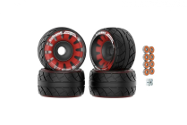 Exway Cloud Wheel pro Riot pohon 110mm (červená, 4ks)