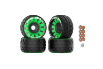 Exway Cloud Wheel pro Riot pohon 110mm (zelená, 4ks)