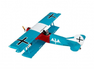 Fokker D.VII 1.2m ARF tyrkysový