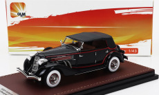 Glm-models Auburn 851 Supercharged Phaeton Cabriolet Closed 1935 1:43 Black