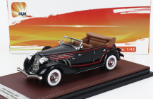 Glm-models Auburn 851 Supercharged Phaeton Cabriolet Open 1935 1:43 Black
