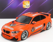 Glm-models BMW 2-series M235i Darwinpro Mtc Black Sails Widebody 2015 1:18 Orange