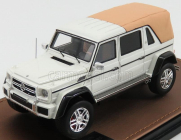 Glm-models Mercedes benz G-class G650 Landaulet Closed Maybach 2017 1:43 Bílá