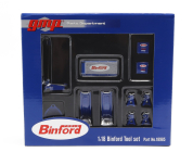 Gmp Accessories Set Officina Garage Tool Set Binford 1:18 Modrá Stříbrná