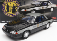 Gmp Ford usa Mustang 5.0l Ssp Police North Carolina Highway Patrol State Trooper 1993 1:18 Stříbrná Černá